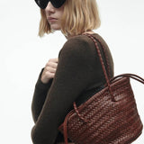 Bolsa de Ombro Trançada Blair