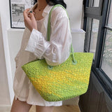 Camille French Straw Bag