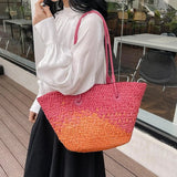 Camille French Straw Bag