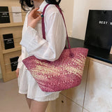 Camille French Straw Bag