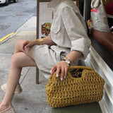 Danica Trançado Rattan Bag