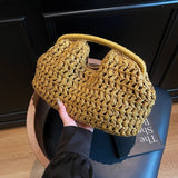 Danica Trançado Rattan Bag