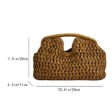 Danica Trançado Rattan Bag