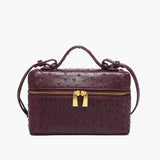 Bolsa Delphine em Couro - Estilo Caixa