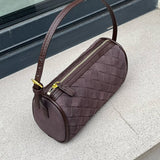 Bolsa Jessica Trançada em Suede