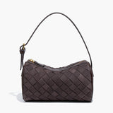 Bolsa Jessica Trançada em Suede