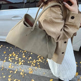 "Geanta Vegan Joan din Suede" could be rewritten as "Geanta Vegan Joan din Material Suede".