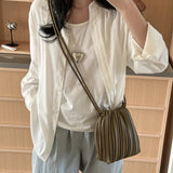 Lily Mini Pleated Shoulder Bag