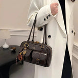Bolsa de Mão Liza com Vários Compartimentos