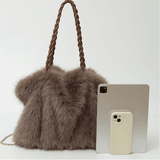 Saco Tote Loreen em Cabelo Sintético