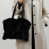 Saco Tote Loreen em Cabelo Sintético