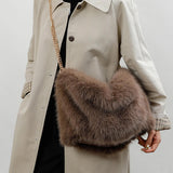 Saco Tote Loreen em Cabelo Sintético