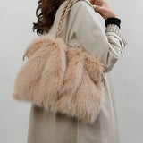 Saco Tote Loreen em Cabelo Sintético