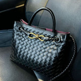 Woven Lucia Tote Bag