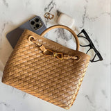 Woven Lucia Tote Bag