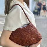Marissa Mini Bolsa de Couro Vegan Trançado