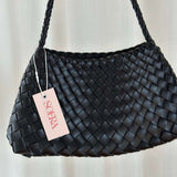 Marissa Mini Bolsa de Couro Vegan Trançado
