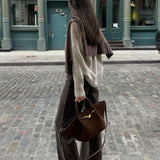 Bolsa Mala Melanie em Suede