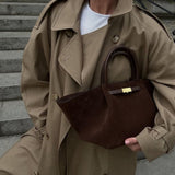 Bolsa Mala Melanie em Suede