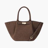 Bolsa Mala Melanie em Suede
