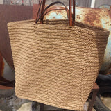 Woven Straw Naria Tote