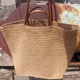 Woven Straw Naria Tote