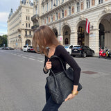 XL Natalie Straw Bag