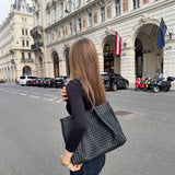 XL Natalie Straw Bag