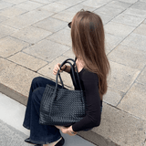 XL Natalie Straw Bag