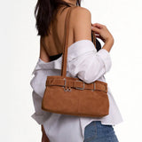 Nora Vegan Suede Handbag