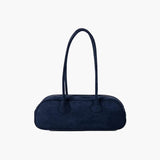 Bolsa Baguette Pauleen em Camurça