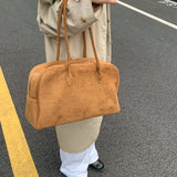 Geantă Tote Sandra din Suede Elegant
