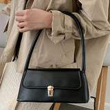 Tracy Bolsa de Ombro em Couro