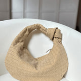 Geantă Medie din Suede Vegan cu Design Împletit