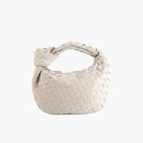 Mini Suede Woven Bag