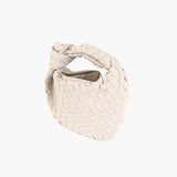 Mini Suede Woven Bag