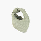 Mini Suede Woven Bag