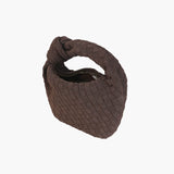 Mini Suede Woven Bag