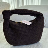 Mini Suede Woven Bag
