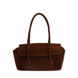 Saco Tote Yara em Suede Sintético com Apliques de Lantejoulas