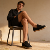 Espadrilhas de Nubuck Masculinas - Perfeitas para o Verão