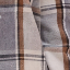 Camisa Xadrez Cinza com Estilo de Jaqueta