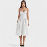 Valentina - Elegante Vestido com Corpete
